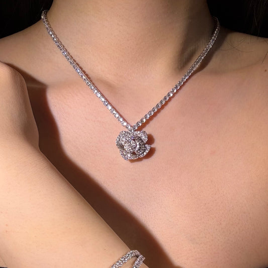 Rose Diamond Jewelry Set