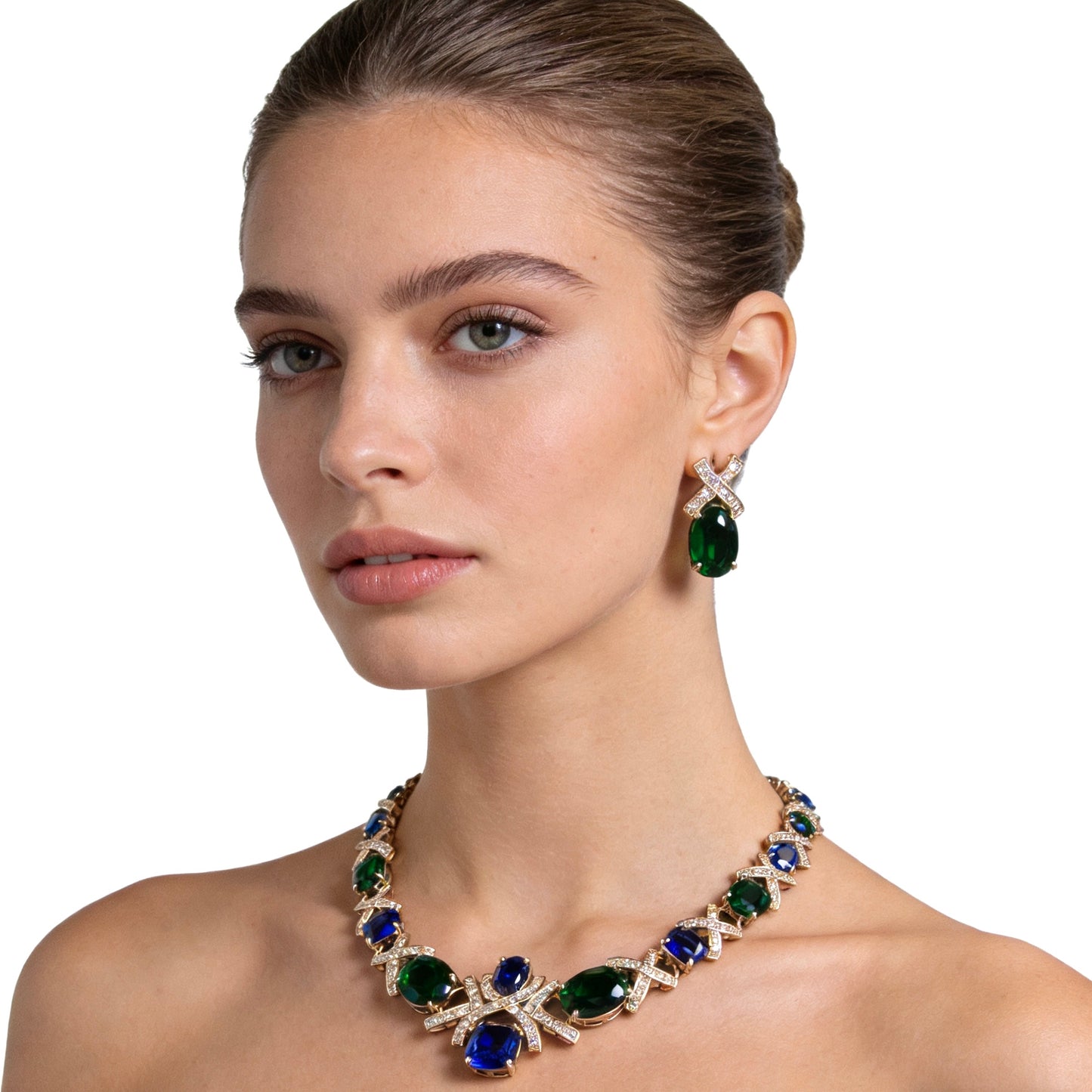 Midnight Garden CZ Necklace