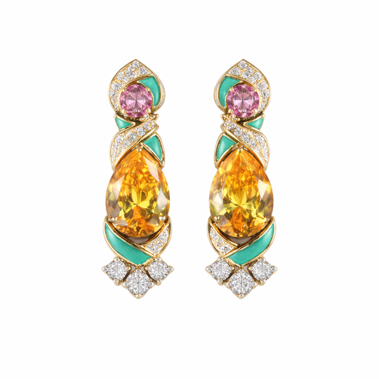 Aurora Garden CZ Earrings