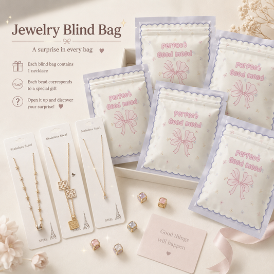Stainless Steel Necklace Blind Bags