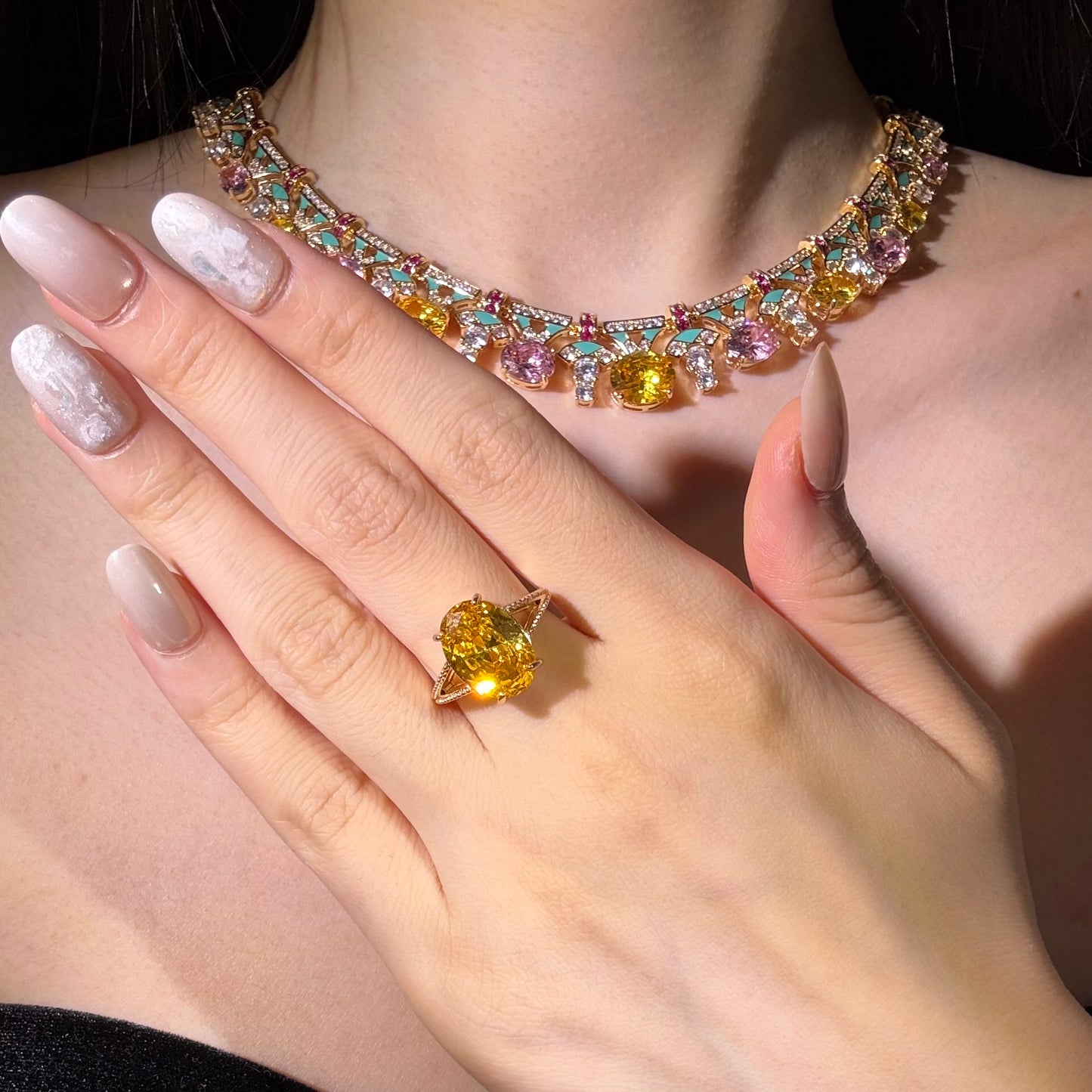 Aurora Garden Jewelry Set