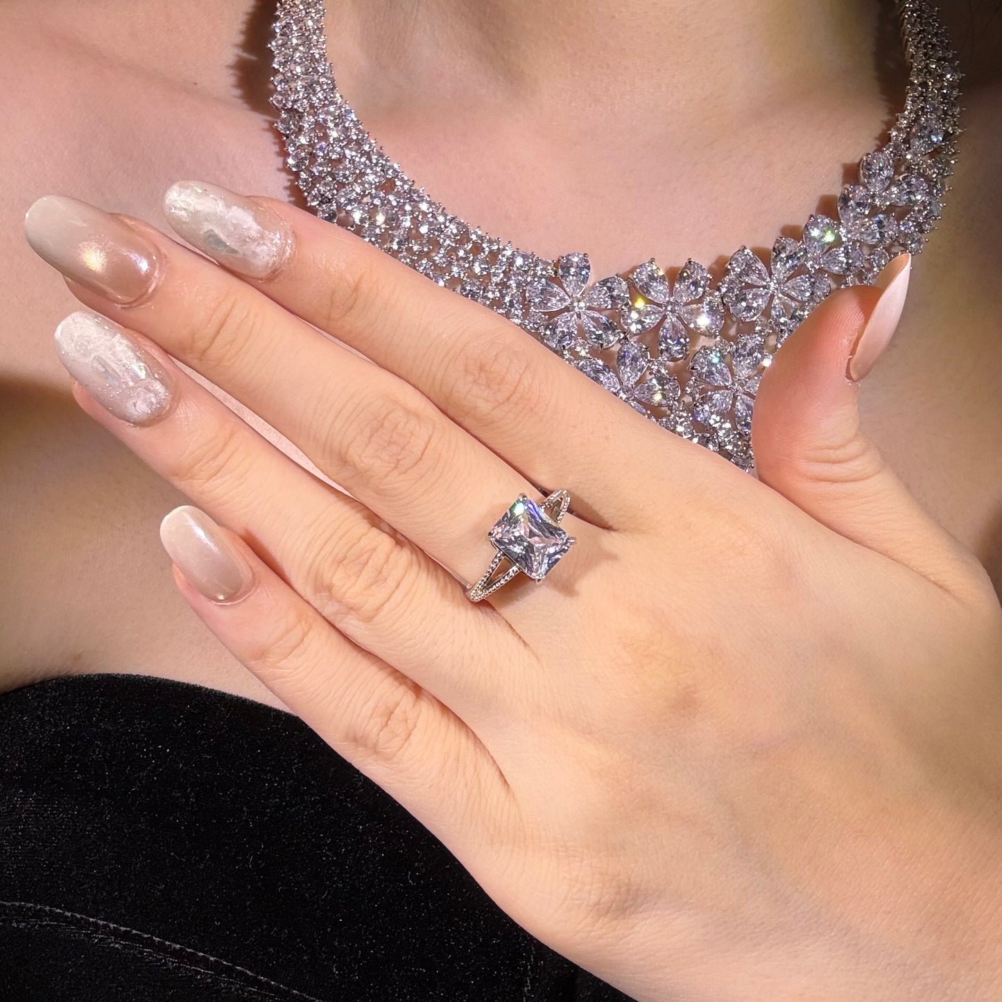 Royal Blossom Jewelry Set