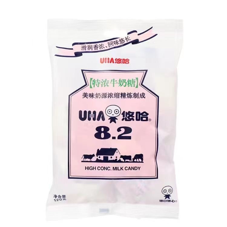 UHA Rich Milk Candy 102g – Strawberry Chocolate Flavor Snack
