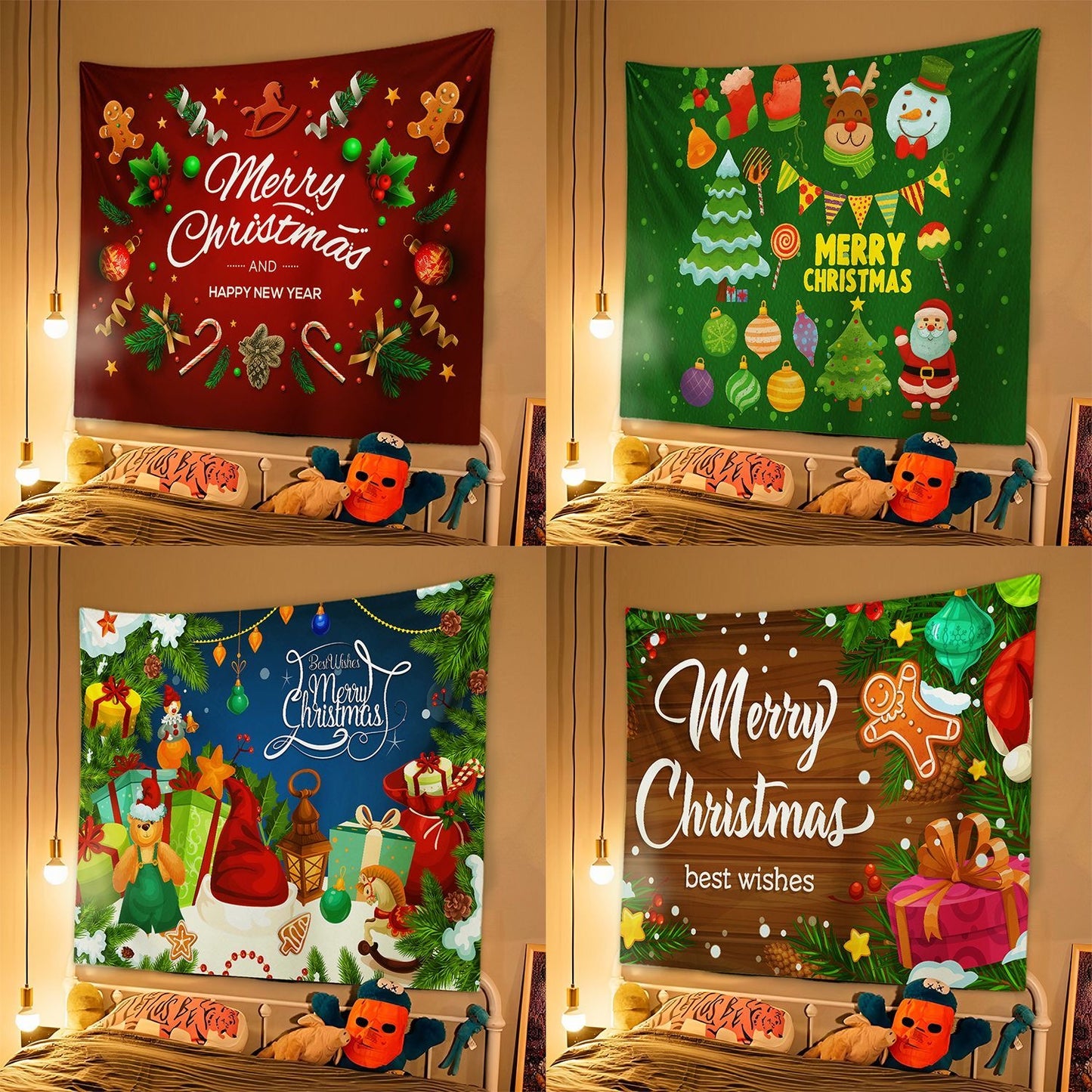 Christmas wall tapestry