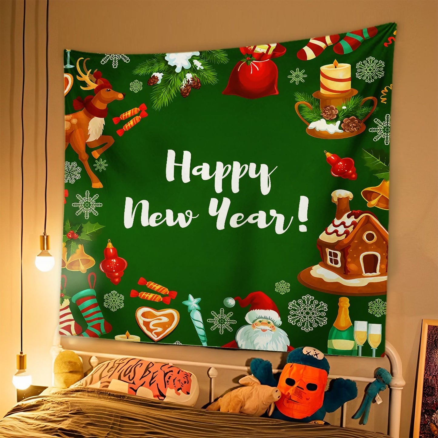 Christmas wall tapestry