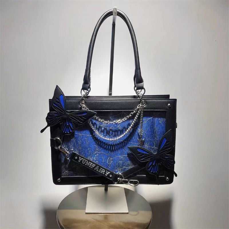 Gothic tote bag/crossbody bag