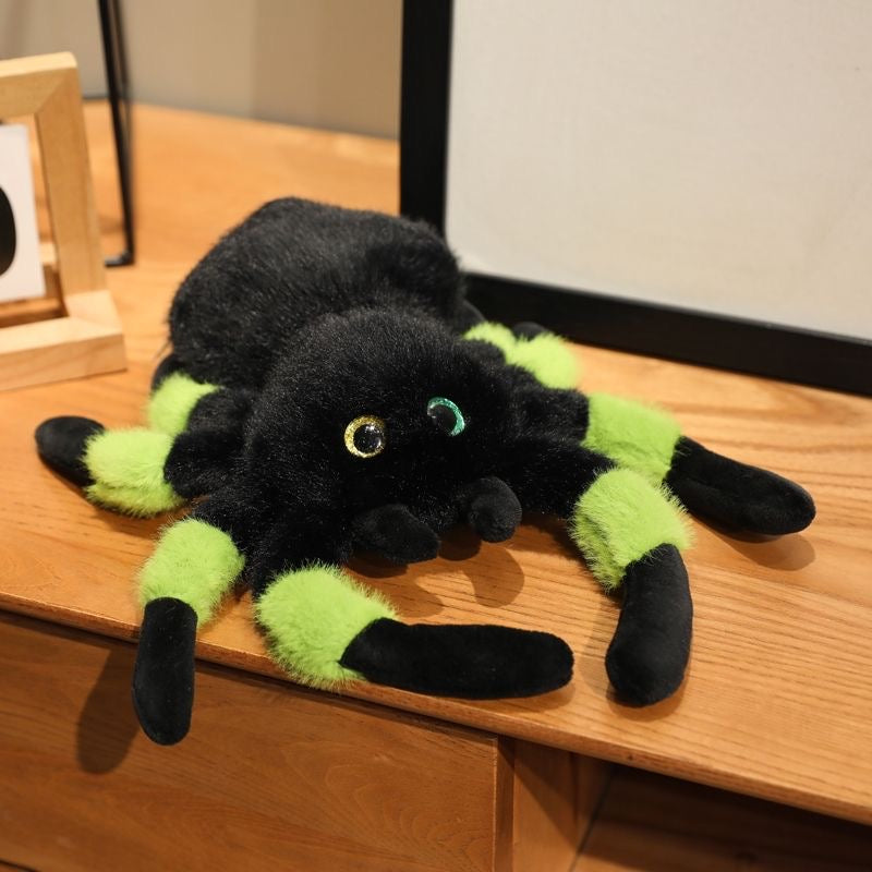 Four-eyed spider plush toy