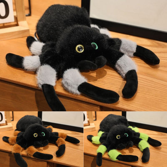 Four-eyed spider plush toy